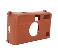 EMUKOEP Camera Case, Shockproof, Scratch-Resistant Silicone Case for H35 Film Camera with Convenient Access, Skin-Friendly Material (Brown)
