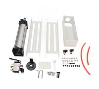 EMUKOEP Can Crusher Hand Operated, Heavy Duty Wall Mounted Smasher, Pneumatic Can Crusher for Efficient Recycling