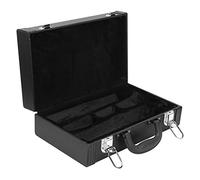 EMUKOEP Clarinet Case, in 125 Faux Leather Clarinet Box Premium Protection for Your Clarinet Elegant and Strong Case for Safe Storage