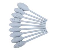 EMUKOEP Clay Texture Modeling Tools Kit, Ergonomic Design Multifunctional Pottery Sculpting Texture Tool Set for Handcraft with 9 Rollers, Elliptical Pattern and Sculpting Tool