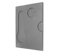 EMUKOEP Coffee Sabotage Mat Holder Pad Large, Multifunctional Non-Slip PVC Corner Compression Pad Portafilters Holder Pad For Home Kitchen Bar Store (Grey)