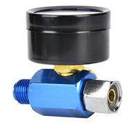 EMUKOEP Compact Structure 9 * 9 * 6 G1/4IN Air Input Pressure Regulator A Alloy to UM for Spray Tool Pneumatic Tool Aluminum