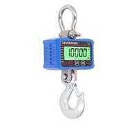 EMUKOEP Digital Crane Scale 2000kg 4400lb, LCD Display Hanging Scale with Remote Control for Port Construction Site