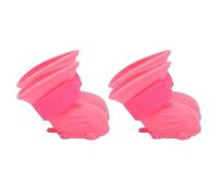 EMUKOEP Dog Rain Boots Puppy Rain Shoes Booties with High Traction TPE Sole Hook Loop Fastener for Outdoor Walking Rainy Day Protection (M Size (5x4cm/2x1.6in))