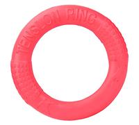 EMUKOEP Dog Training Pull Ring Elastic EVA Exercise Toy for Puppy Jumping Running Training with Lightweight Durable Material for Interactive Fitness Play (Red S)