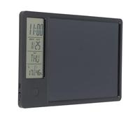 EMUKOEP Electronic Writing Pad, LCD Handwriting Board with Digital Calendar, Compact Notepad for Notes and Drawings, Eco-Friendly and Reusable Writing Tablet for Home or Office (Black)