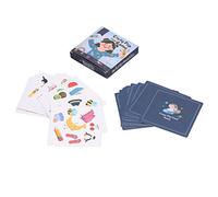 EMUKOEP Family Card Games Matching Board Game Flip Card Game for Kids Ages 3+ with Crazy Match Patterns to Responsiveness and Thinking