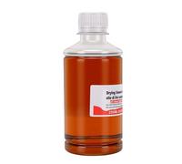EMUKOEP Fast Drying Linseed Oil Painting Medium Pigment Diluent Paint Improver Paint Medium Enhancer 250ML with Gloss Transparency for Oil Painting