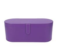 EMUKOEP Hair Tools Travel Bag, Versatile Hair Dryer Storage Box for Home and On-the-Go Use Efficient Organization for All Your Styling Devices A Must-Have Accessory (Purple)