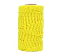 EMUKOEP High Visibility Diving Reel Line Replacement, Strong and Durable Rope for Coral Reefs and Shipwrecks, Fluorescent Yellow Nylon (83 Meters)