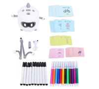 EMUKOEP Interactive Drawing Robot Toy, Educational Painting Robot for Kids, Fun Toy for Young Artists