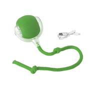 EMUKOEP Interactive Pet Ball, Electric Cat Toy with Automatic Movement and Tail Fun and Engaging Play for Your Feline Companion Enhance Your Cat's Leisure Time with Smart Technology (Green with