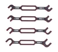 EMUKOEP Multifunction Shock Absorber Pliers 3.0 3.2.5.7 4.0 5.0 6.0mm Turnbuckle Nut Ball Joint Remover Kit for RC Car Repair Tool with Aluminum Alloy Material