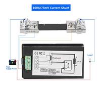 EMUKOEP PEACEFAIR PZEM-051 DC 6.5-100V Digital Energy Energy Voltage Current (100A shunt)