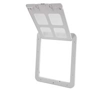 EMUKOEP Pet Fly Screen door Breathable Noise-Free, Lockable Magnetic Cover Screen Automatic Lockable Black door For Puppy And Cat(S)