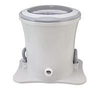 EMUKOEP Portable Mini Dehydrator Large Capacity Powerful Hands Free Dehydrator with Drawstring for Dorm Travel (White)