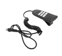 EMUKOEP Power Lift Chair Remote Hand Control, 6 Button Dual Motor Electric Recliner Hand Control, 5 Pin Plug Made from ABS Material, Suitable for Various Home Appliances