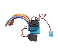 EMUKOEP Powerful 45A RC ESC Blue Brushless Speed Controller with 5.8V3A BEC, Durable Material for Accurate Brake Control, Applicable for Hpi Axial, Aluminum Alloy 2.7 Oz