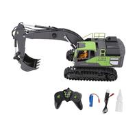 EMUKOEP RC Excavator Remote Control Toy, Realistic Engineering Vehicle for Kids Fun Construction Vehicle with Full-Function Controls for Outdoor Play and Imaginative Adventures