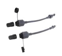 EMUKOEP Rectangular Satellite SPX to RJ45 Adapter Cable, IP68, 1200 Mbps Transmission Rate, Durable and Stable Connection for Flat, High Performance