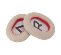 EMUKOEP Replacement Ear Pads Ear Cushions Earpads Soft Protein Leather Thick Foam Noise Blocking Comfort Fit for Backbeat Pro2 SE Voyager 8200 UC Headphones (White)