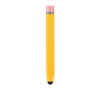 EMUKOEP Retro pencil stylus, metal body durable conductive cloth pen head, with smooth drawing experience, for tablets smartphones touch screen devices (Short Version)
