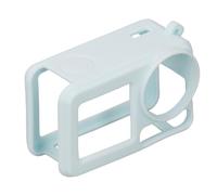 EMUKOEP Silicone Camera Case, Shockproof Protective Sleeve, Blue Lens Cover Strap, Washable Anti-Fingerprint Oil Proof, Flexible Elastic, Dirt-Proof, All Round Tight Fit