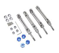 EMUKOEP Slash 4x4 RC Drive Shaft Parts Premium Stainless Steel Material for Smooth Rides Compatible with Front Rear Drive Shaft