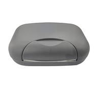 EMUKOEP Soap Container, Waterproof, Washable, Grey, Portable Soap Container with Lock for Home or On the Go When Travelling