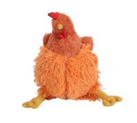 EMUKOEP Soft Chicken Plush Toy, Stuffed Hen Animal Doll Farm Animal Plushie Cuddly for Kids Cozy and Adorable Chicken Toy for Home or Play