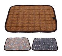 EMUKOEP Soft Plush Summer Dog Mat for Cats and Dogs, Cooling Pad Pet Bed, Eco-friendly Materials, Suitable for 0-11 lbs Pets (S)