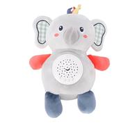 EMUKOEP Soft Stuffed Elephant Soother, Adorable Plush Doll with Music Comforting Elephant Plush Toy for Infants Ensures Sweet Dreams and Soothing Moments