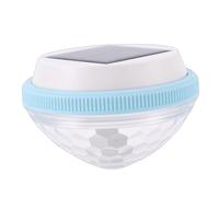 EMUKOEP Solar Floating Pool Light, Multicolor LED Floating Lamp with Solar Panel and Battery, for Pool Garden Fish Decor