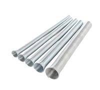 EMUKOEP Spring Tubing Bender Tool Tube Bender Set Spring Kit 5 Piece Set for 1/4 5/16 3/8 1/2 /8 Inch OD with 210mm Length for Copper Brass Aluminum and Thin Steel Tube Be