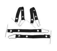 EMUKOEP Tape Thong for Tool Belts, Adjustable 2.36 Inch Electrical Tape | Tear Resistant Polyester, Snap Button Length Adjustment, Fits Standard Tape Rolls, Clip on Belt for Electricians Contractors