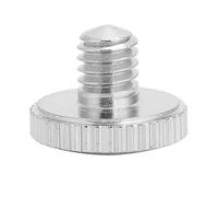 EMUKOEP Trumpet Screw, 5 Pcs, 8 x 9.6 mm, Stainless Steel, Phillips, Slotted, Flat Head, Fully Threaded, 1.25mm Pitch, Standard Class, 5 Items