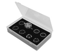 EMUKOEP Watch Movement Holder placeholder Movement Stand Base Holder Stainless Steel Secure Grip Adjustment Kit with Multiple Holders and Bases for Watch Repair