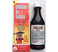 Emulsion De Escocia Strawberry/Banana 6.5 Oz. Cod Liver Oil 2-Pack