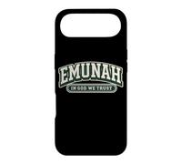 Emunah Hebrew Faith Jewish Believe In God We Trust Case for iPhone Air