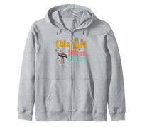 Emus Bird Funny Women This Girl Loves emu birding Zip Hoodie