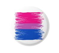 EMUWorks Choose Love Pride Bisexual Bi Flag Design Support Badge 1in 25mm