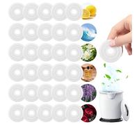 EMVANV 30 Pack Replacement Fragrance Disc for Towel Warmer Bucket,6 Flavors for use in Towel Heaters, Cars and Rooms(Size:1.65x0.43x0.16inch)