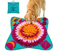 Emwel Dog Snuffle Mat - Washable Pet Feeding Nosework Treats Mat Puzzle Training Toy for Dogs Large Medium Puppies