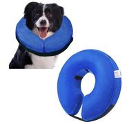 Emwel Pet Inflatable Collar for Dogs and Cats, Comfy Dog Protective Cone for Recovery, Inflatable Basic Dog Collars, Medium