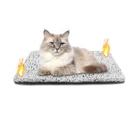 Emwel Self Heating Cat Bed Heated Cat Blanket Washable Warming Pet Pad