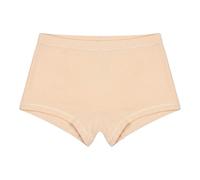 EMY Girls' Boxer Briefs 90% Cotton 10% Elastane | Soft Comfortable Underwear for Dance Gym Skating | Sizes 4-12 Years | Available as Single or 3-Pack - One Colour Only Nude