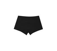 EMY Girls' Boxer Briefs 90% Cotton 10% Elastane | Soft Comfortable Underwear for Dance Gym Skating | Sizes 4-12 Years | Available as Single or 3-Pack - One Colour Only Black