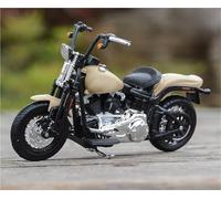 EMYMPUKSCK For D&avidson FLSTSB Cross Bones 2008 Die Cast Vehicles Collectible Hobbies Motorcycle Model Toys 1:18