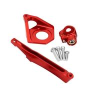 EMYMPUKSCK For Y&amaha YZF R6 YZF600 2003 2004 2005 Steering Damper Applicable Motorcycle Steering Stabilize Damper Bracket Mount Modified(Multi-colored23)