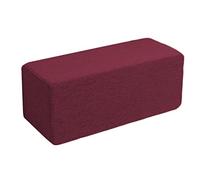 EN AyuL Headboard Pillow Rectangular Sofa Armrest Cushion,Thicken Foam Padded Gap Close Cushion Portable Wooden Sofa Arm Support Cushion (15 * 15 * 40cm,Dark Red)